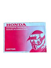 Honda xr70r 1999 for sale  LOUTH