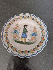 Assiette henriot quimper d'occasion  Aigrefeuille-d'Aunis