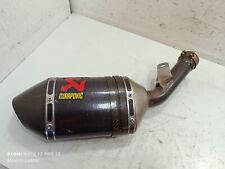 Terminale scarico akrapovic usato  Villasalto