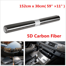 Rollo De Vinilo Fibra Carbono 5D Para Exterior Calificado Automotor Coches Vinil comprar usado  Enviando para Brazil