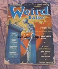SKELETON COVER WEIRD TALES NOVEMBER 1941 GOOD PULP SCIENCE FICTION COMIC segunda mano  Embacar hacia Mexico