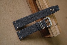 Pulseira de relógio de lona preta feita à mão tamanho 20/18 – Tamanhos e comprimentos personalizados disponíveis, usado comprar usado Pulseira de relógio de lona preta feita à mão tamanho 20/18 – Tamanhos e comprimentos personalizados disponíveis, usado comprar usado  Enviando para Brazil