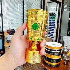 Réplica de troféu da Copa da Alemanha DFB Pokal Trophy Championship em resina 16cm altura, usado comprar usado  Enviando para Brazil
