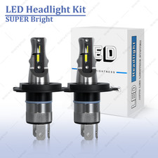 Usado, Kit de lâmpadas de faróis de LED 9003 H4 10000W 1000000LM feixe Hi/Lo branco super brilhante comprar usado  Enviando para Brazil