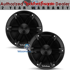 ALTAVOCES DE BARCO MARINO ROCKFORD FOSGATE MO-65B NEGROS 6.5" 500W 2 VÍAS M0-65B NUEVOS segunda mano  Embacar hacia Argentina