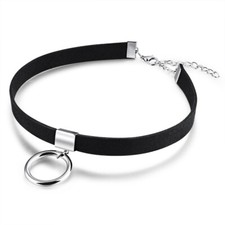 Schwarze choker halskette gebraucht kaufen  München