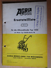 Agria gartenmaschine 1400 gebraucht kaufen  Wiesloch