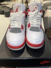 Usado, Fire Red retrô 4’s tamanho 9.5 comprar usado  Enviando para Brazil
