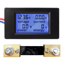 Dc 6.5 ~ 100V 20A 50A 100A Lcd Digital corrente tensão de Alimentação Medidor de painel de energia comprar usado  Enviando para Brazil