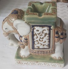 éléphant cendrier céramique d'occasion  Rethel