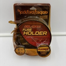 Suporte de fusível Rockford Fosgate RFFANL ANL calibre 1/0 4 potência de áudio veicular em linha comprar usado  Enviando para Brazil