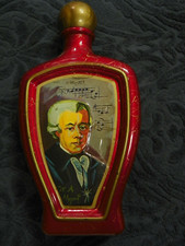 Decantador de garrafa de uísque vintage Jim Beam Mozart por Ed Weiss vazio comprar usado  Enviando para Brazil