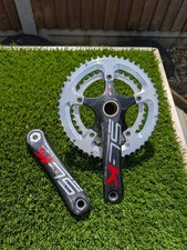 Fsa carbon crankset for sale  SUDBURY