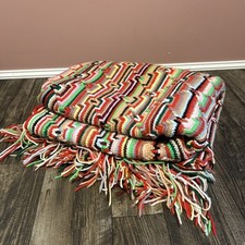 Vintage crocheted colorful for sale  Topeka