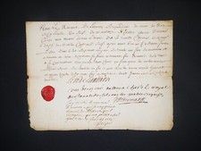 Congé manuscrit anne d'occasion  Paris I