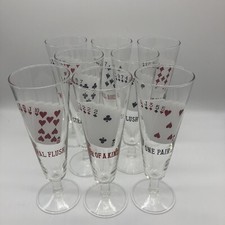 Pilsner beer glasses for sale  Marshfield