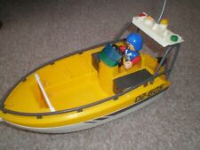 Vintage playmobil speedboat for sale  PETERBOROUGH