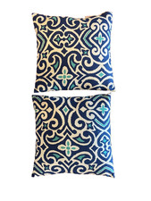 pillows blue pair navy for sale  Ashland City