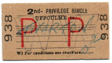 Btc railway ticket for sale  MAIDSTONE