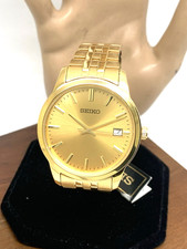 Relógio masculino Seiko SUR442 Essentials quartzo ouro aço inoxidável data 40mm comprar usado Relógio masculino Seiko SUR442 Essentials quartzo ouro aço inoxidável data 40mm comprar usado  Enviando para Brazil