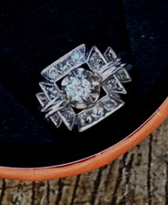Ancienne imposante bague d'occasion  Reims