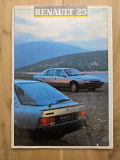 Renault brochure 1987 for sale  FARNHAM