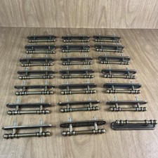 Lote de 20 gavetas de armário de porta de latão vintage RD Canadá 1977 puxa placas alças comprar usado  Enviando para Brazil