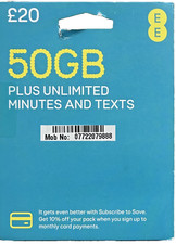 Network mobile sim for sale  STOCKPORT