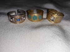 Lotto anelli vintage usato  Italia
