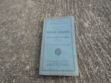 1929 manuel service d'occasion  France
