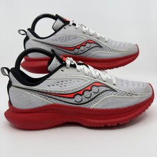 Tênis de corrida Saucony Kinvara 13 feminino 7 branco preto ViZi vermelho tênis, usado comprar usado  Enviando para Brazil