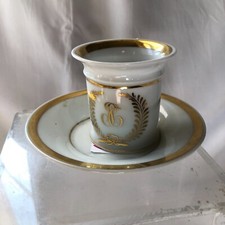 Tasse soucoupe porcelaine d'occasion  Paris IX
