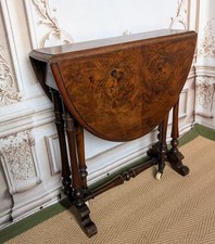 Victorian burr walnut for sale  YORK