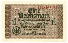 Reichsmark occupazione tedesca usato  Pignataro Maggiore