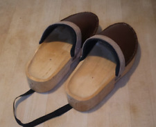 Holzschuhe holzsohle echtes gebraucht kaufen  Straßkirchen