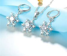 Schneeflocken schmuck set gebraucht kaufen  Grafenau