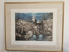 Tableau estampe lithographie d'occasion  Messigny-et-Vantoux