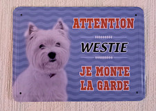Plaque metal chien d'occasion  Lisieux