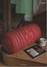 Bolster cushion knitting for sale  UK