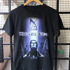 Deus Ex Shooter Retro Gaming Unisex Gamer | Koszulka vintage na sprzedaż  Wysyłka do Poland