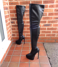 latex boots for sale  DAVENTRY