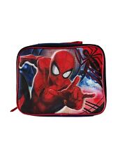 Lancheira escolar Marvel Spiderman azul masculina tamanho 8x10 excelente estado 🕷️ comprar usado  Enviando para Brazil