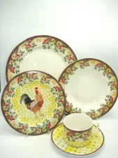 Usado, Petite Provence por AMERICAN ATELIER Vários Galos 5 Peças Configuração de Lugar  comprar usado  Enviando para Brazil