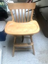Wooden baby high for sale  North Conway