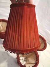 Vintage lampshade red for sale  RETFORD