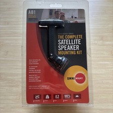 Kit de montagem de alto-falante via satélite OmniMount AB1 parede teto som surround preto comprar usado  Enviando para Brazil
