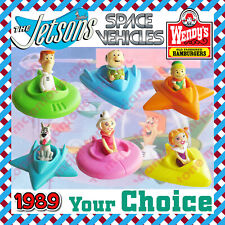 Wendy's 1989 JETSONS VEÍCULOS ESPACIAIS Jetson Veículo Carro Espaçosamente SEU Brinquedo ESCOLHA comprar usado  Enviando para Brazil
