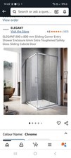 Shower cubical doors for sale  WALTON-ON-THAMES