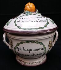 Soupière faïence polychrome d'occasion  Paris IX