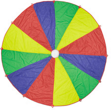 Paracadute ludico arcobaleno usato  Roma